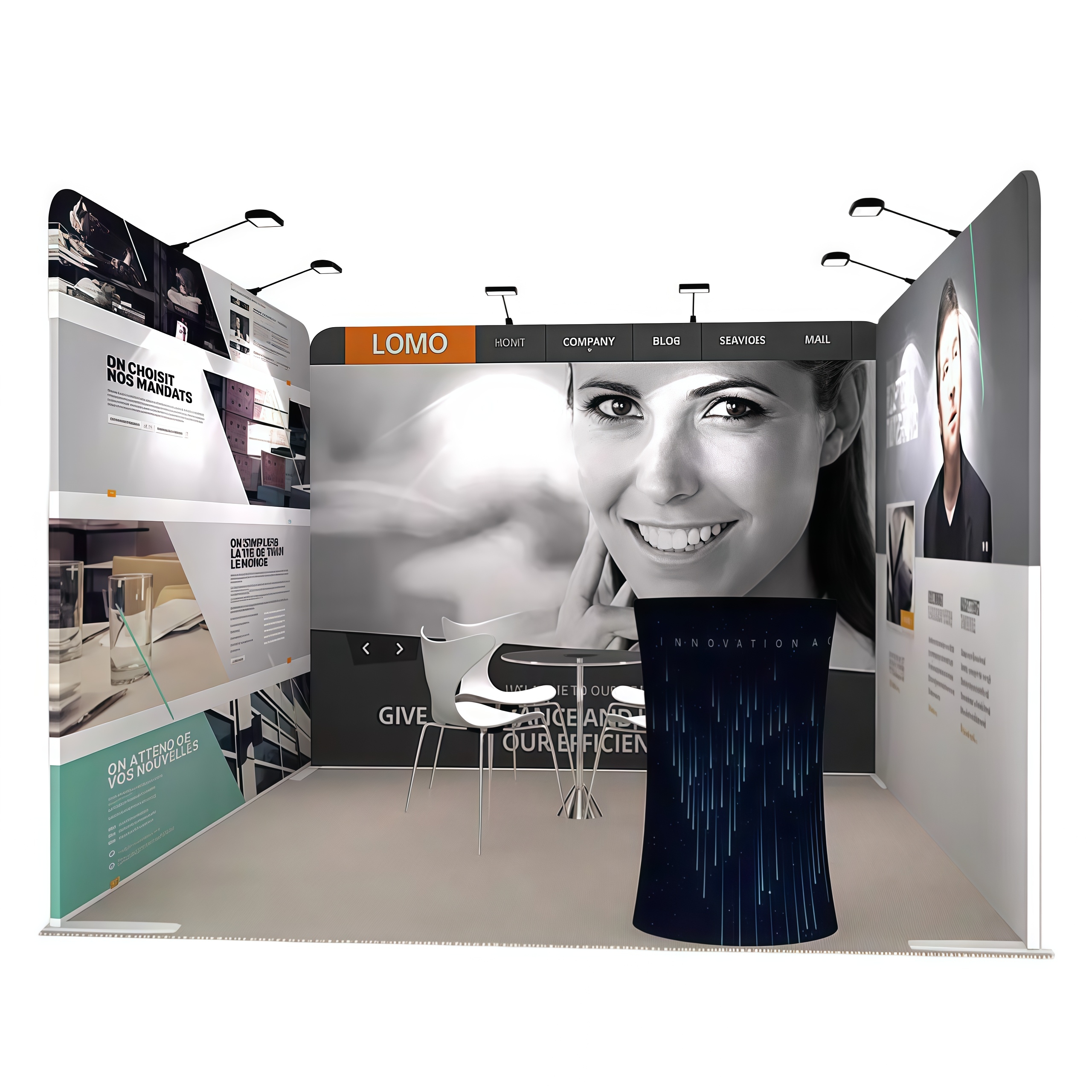 10x10 Show Display Kit E01C1-28