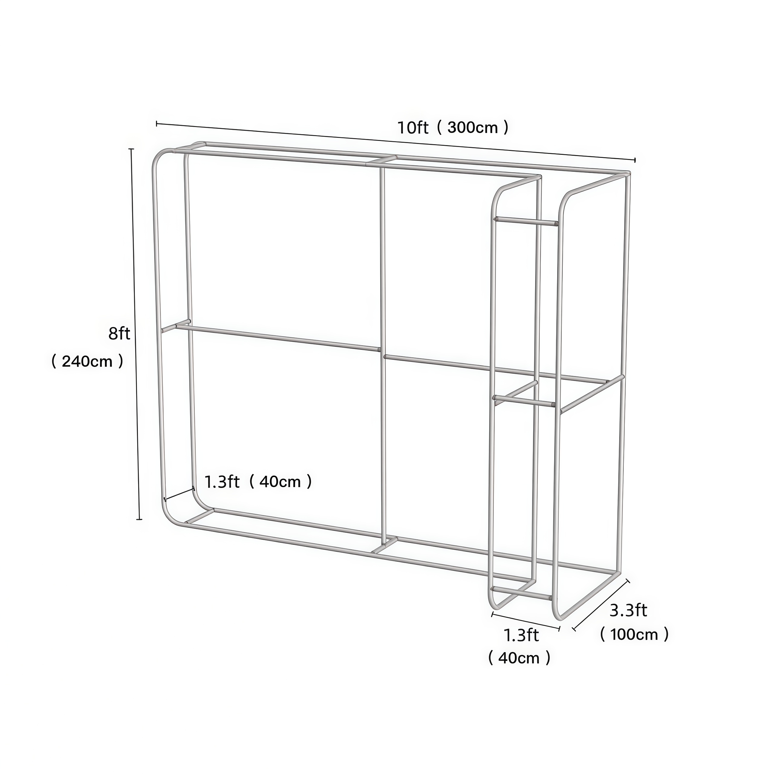 3D L-Shaped Banner E03G17
