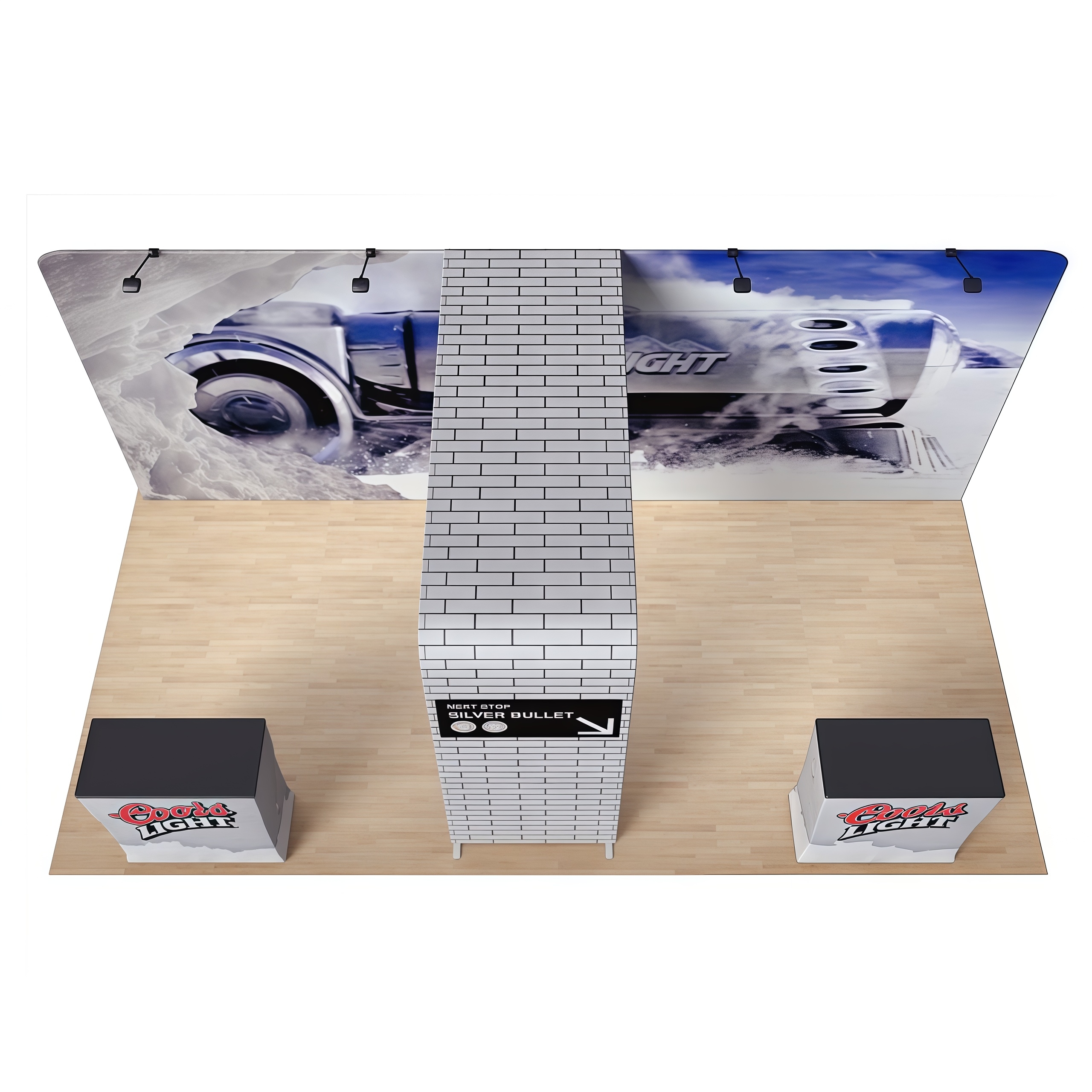 Remarkable 10x20 Trade Booth E01C2-48