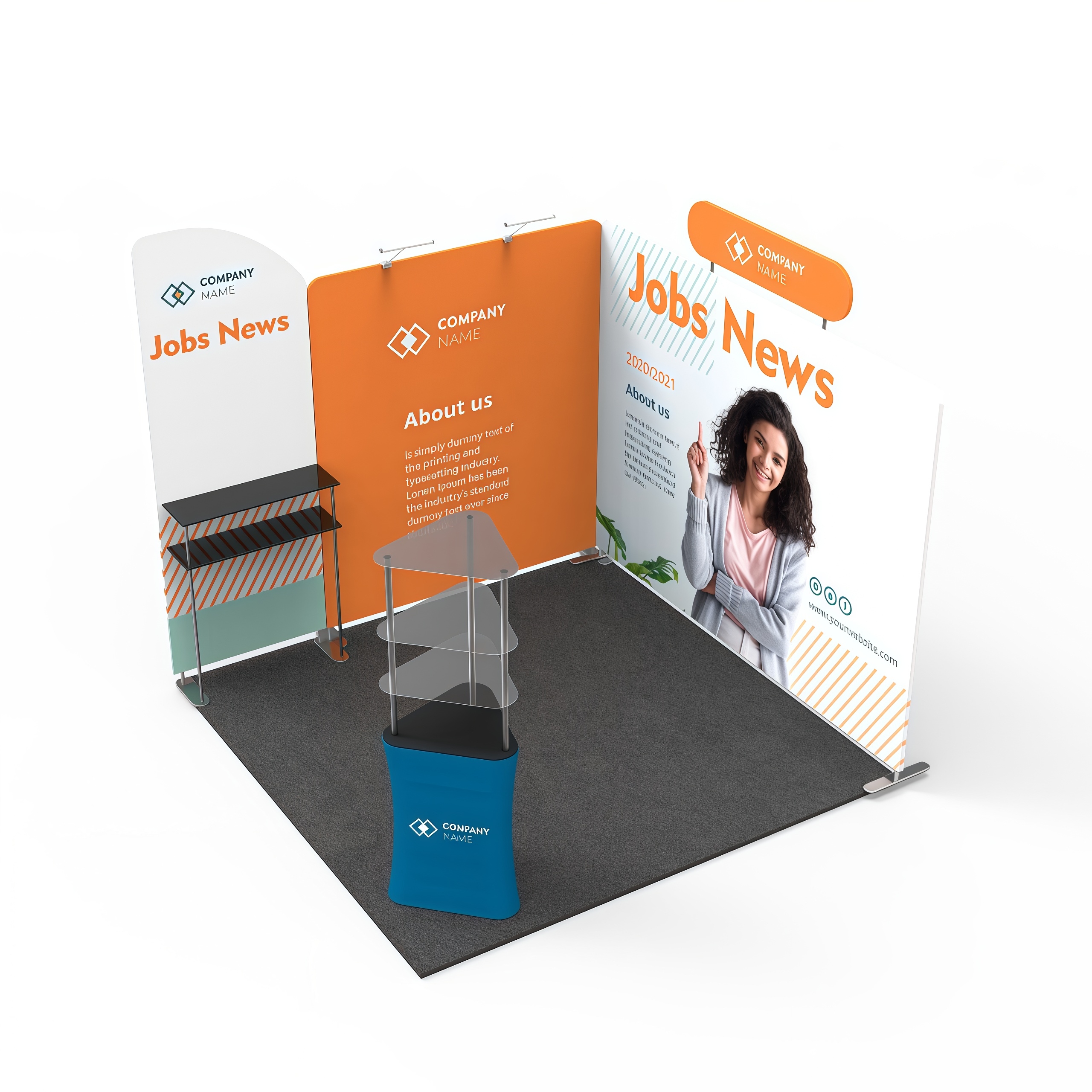 10x10FT Panel Booth E01C1-31