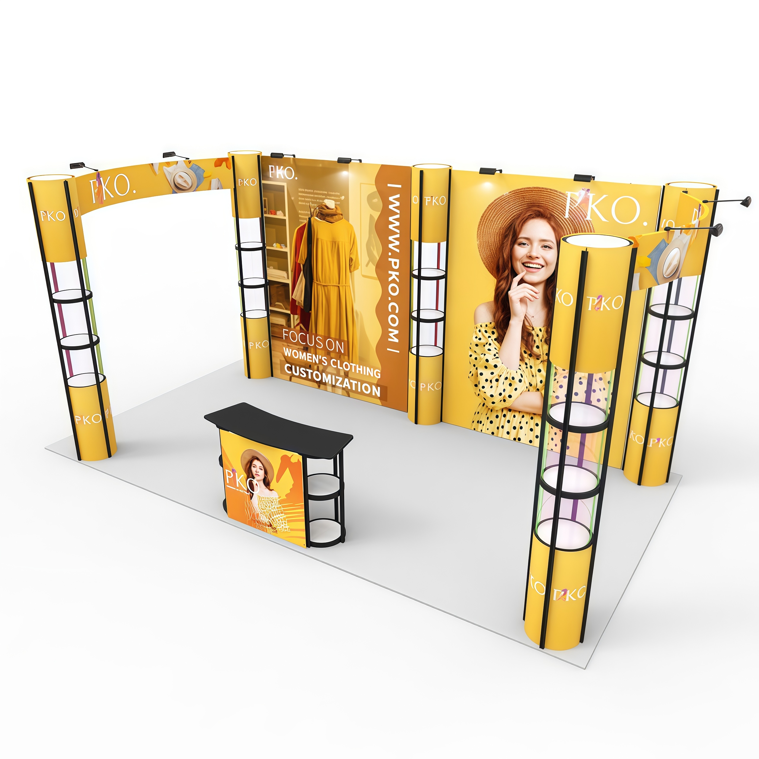 20ft*10ft Promo Booth E01B6