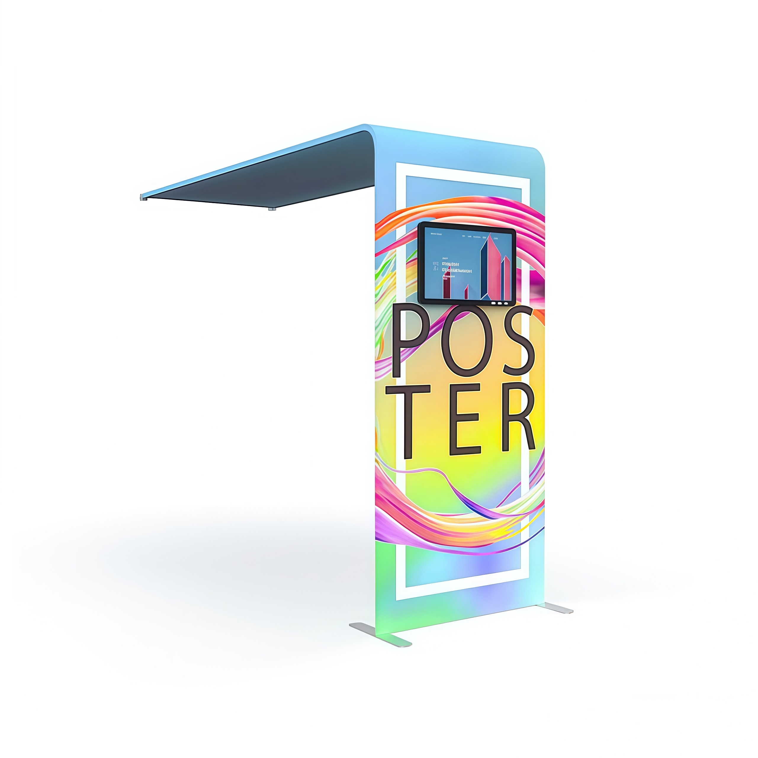 10x10 Tension Fabric Exhibit Booth E01C1-51