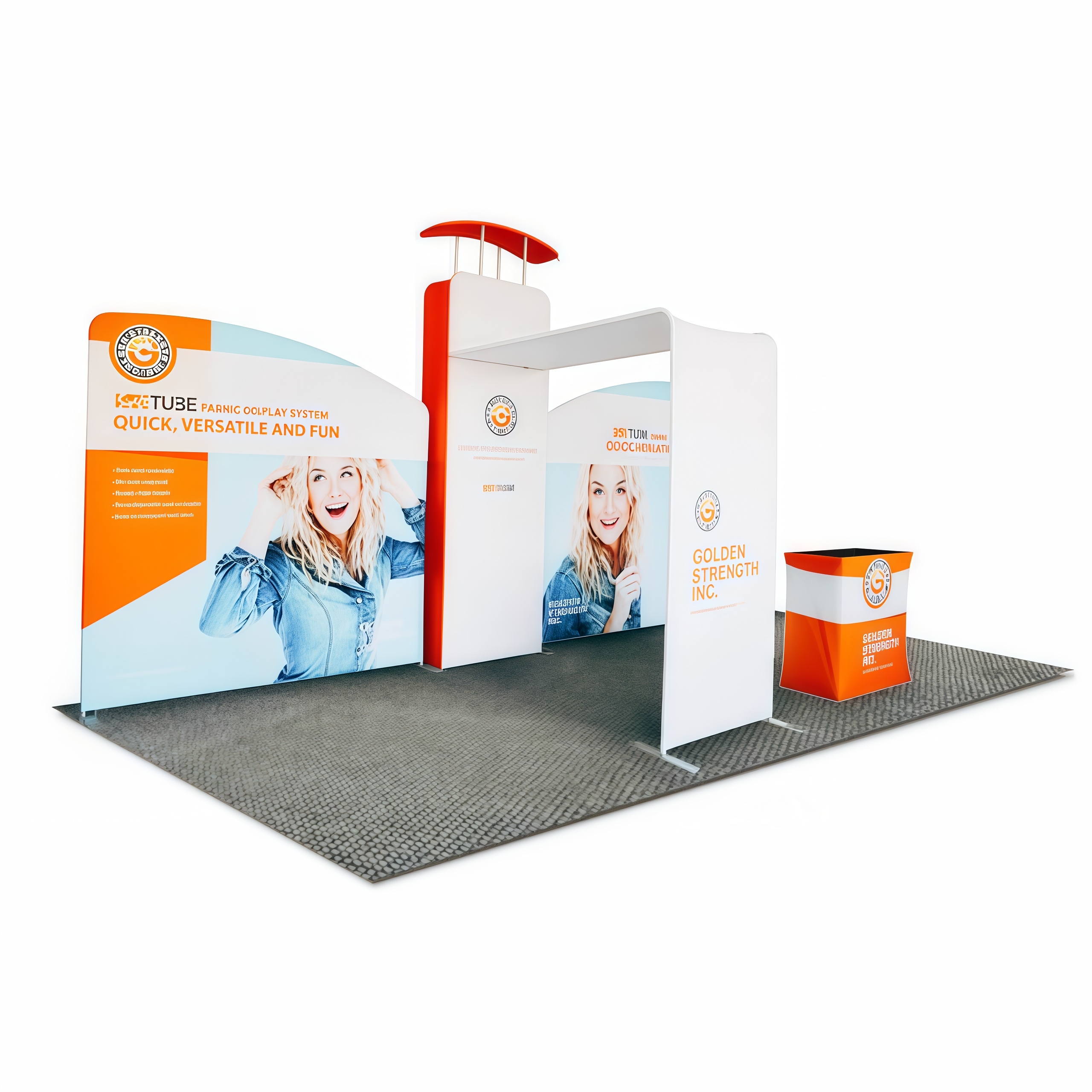 10x20 Booth Display E01C2-2