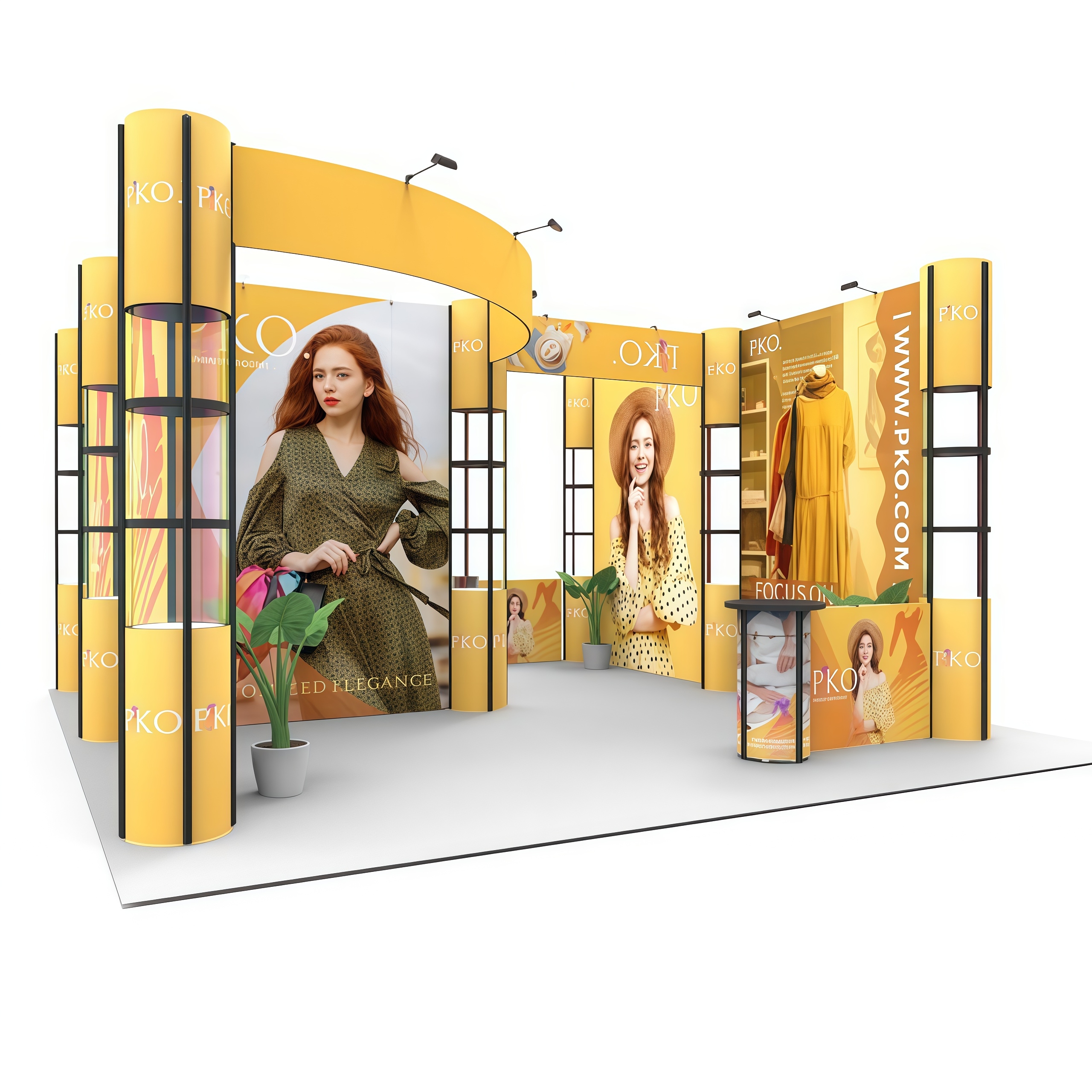 20ft*20ft Exhibit Booth E01B13