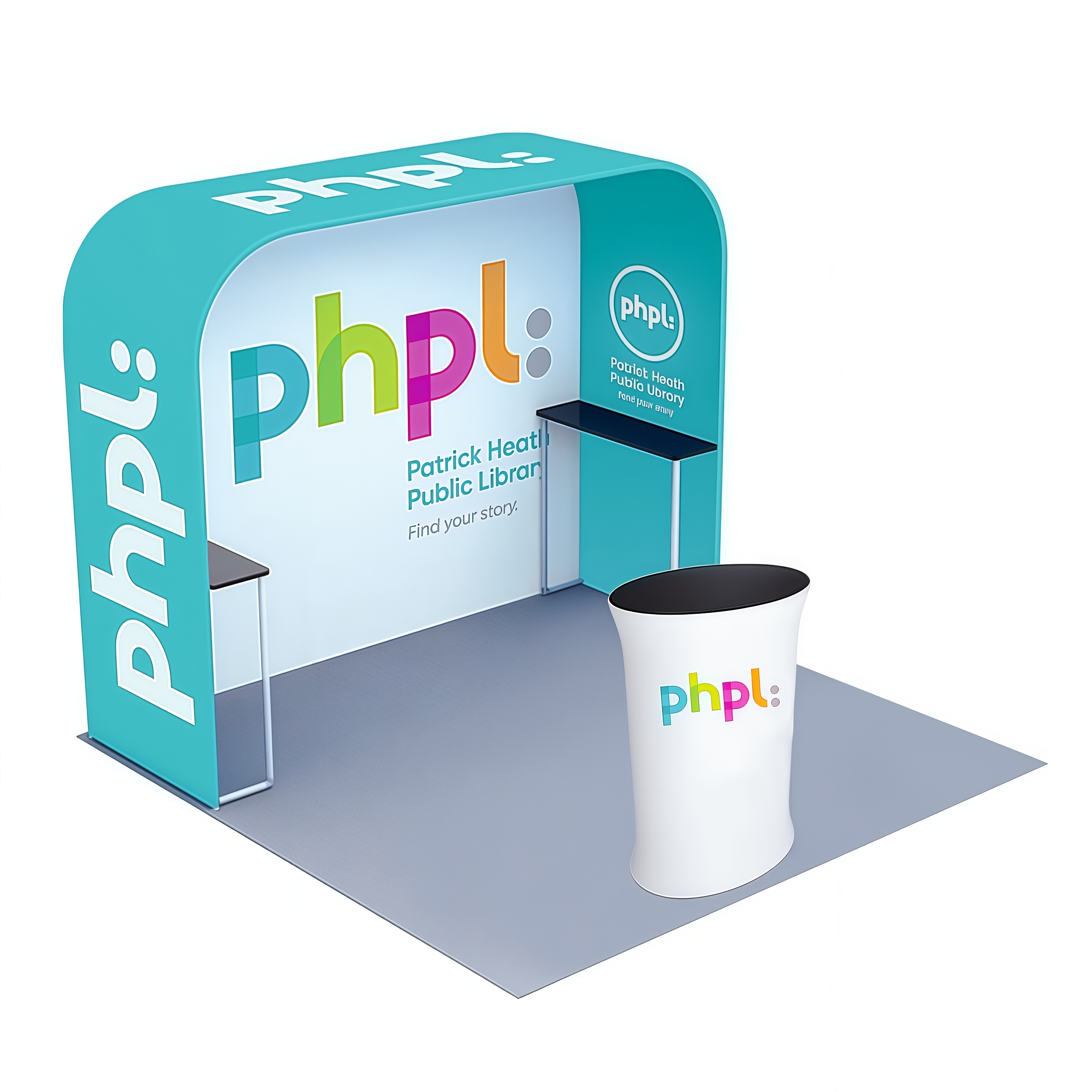 Custom Arch Printed Stand E01C1-46