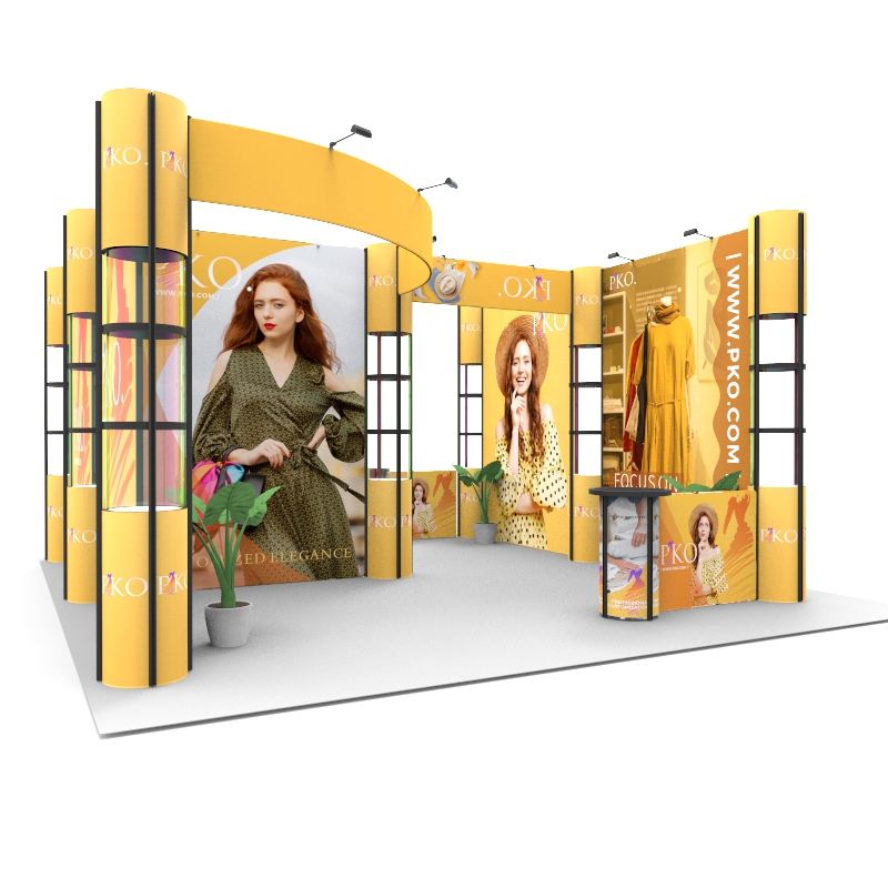 20ft*20ft Exhibit Booth E01B13