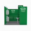 10ft Custom Printed Trade Show Booth E01C1-52