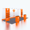 10×20 Tension Fabric Trade Show Booth E01C2-56