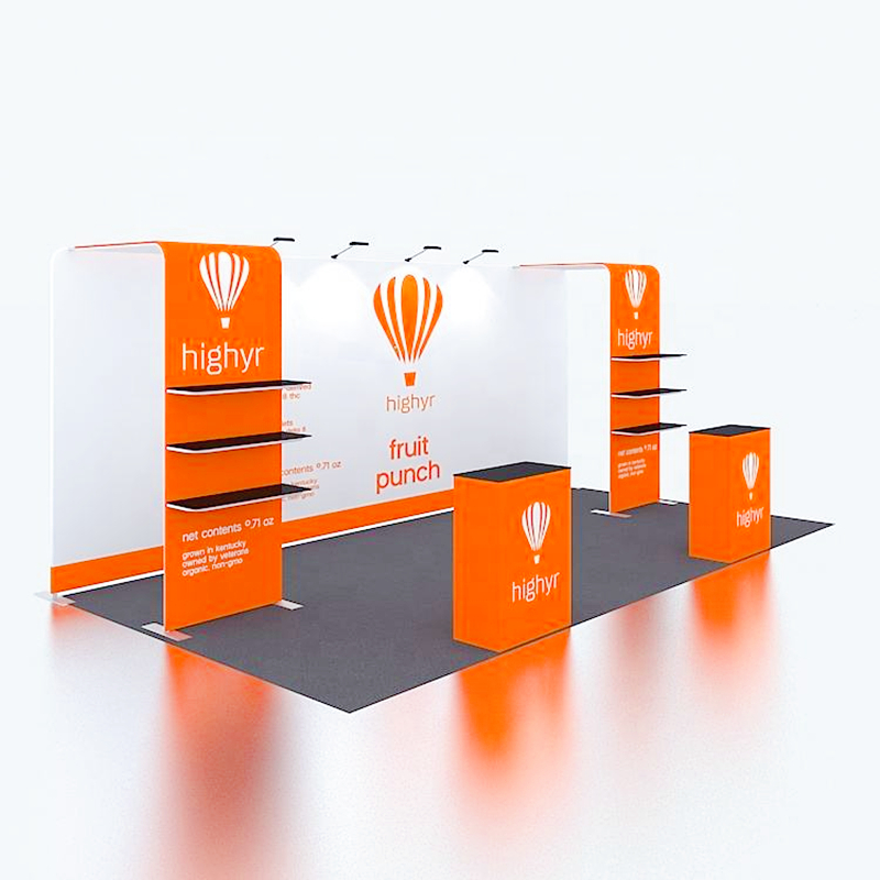 10×20 Tension Fabric Trade Show Booth E01C2-56