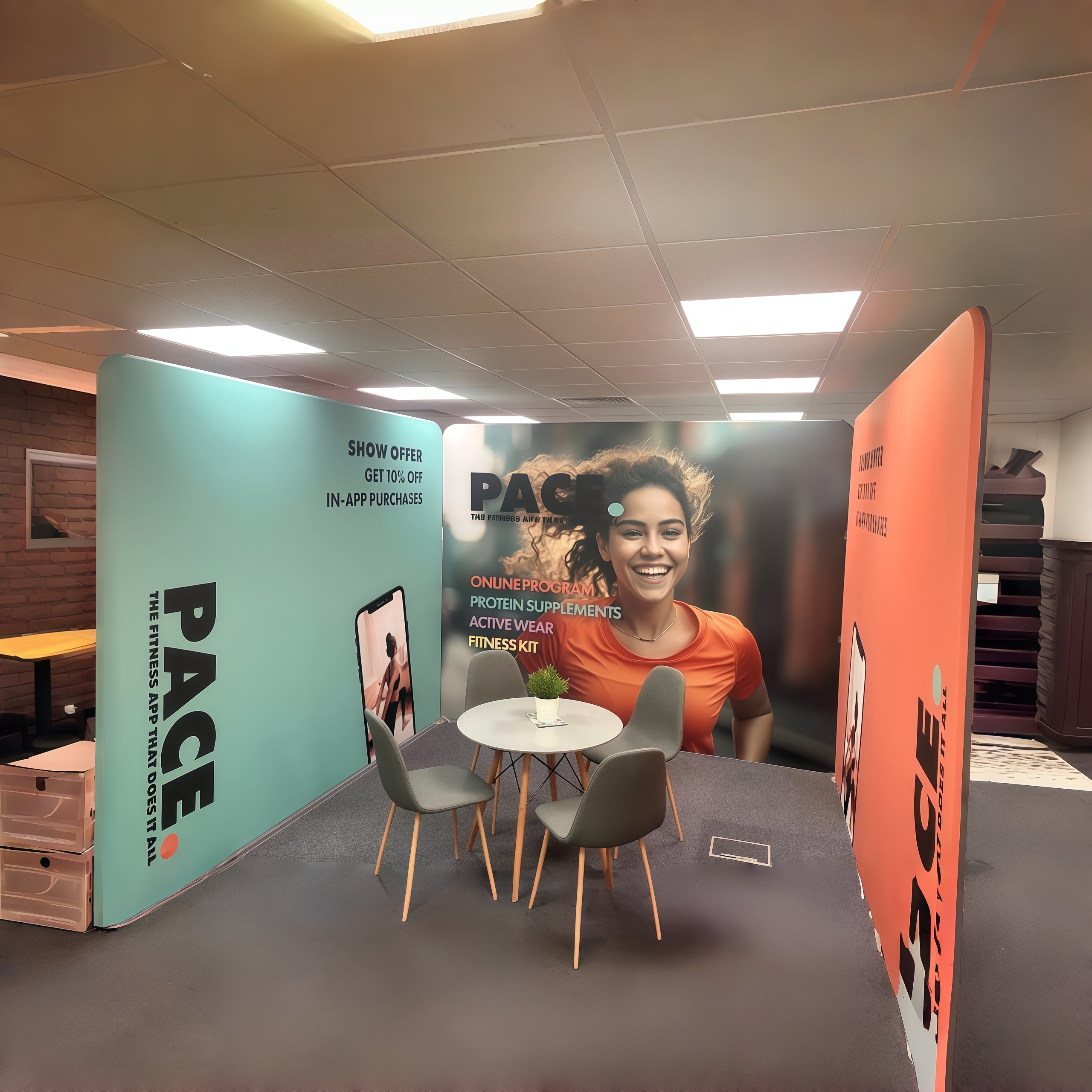 10x10 Show Display Kit E01C1-28