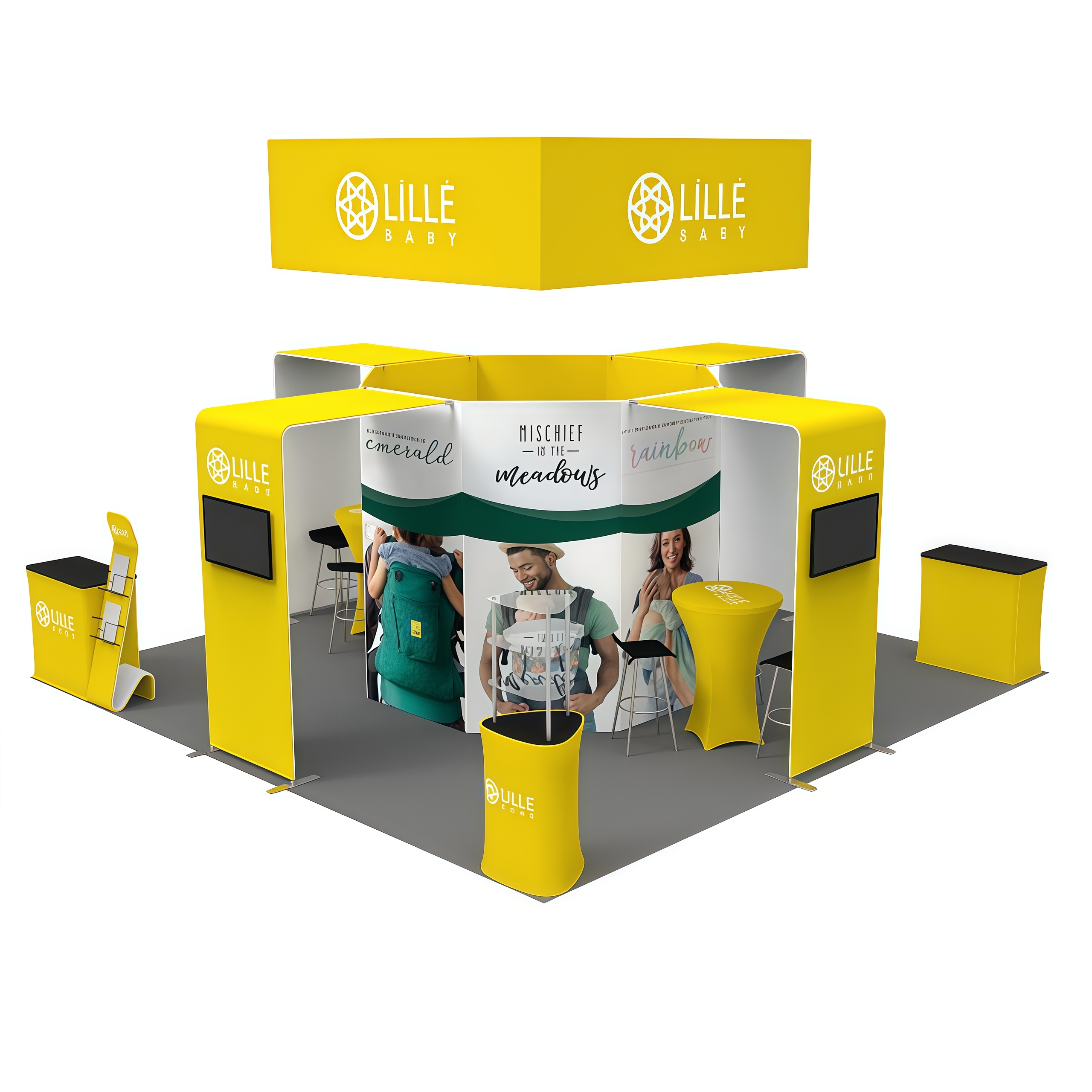 20x20 Island Booth E01C3-12