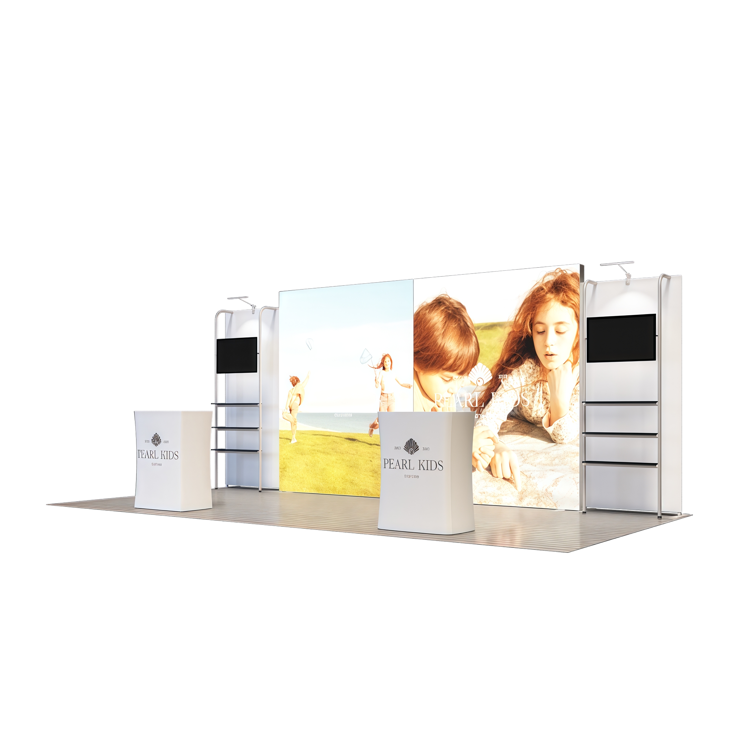 20ft Backlit Exhibit E01C2-58