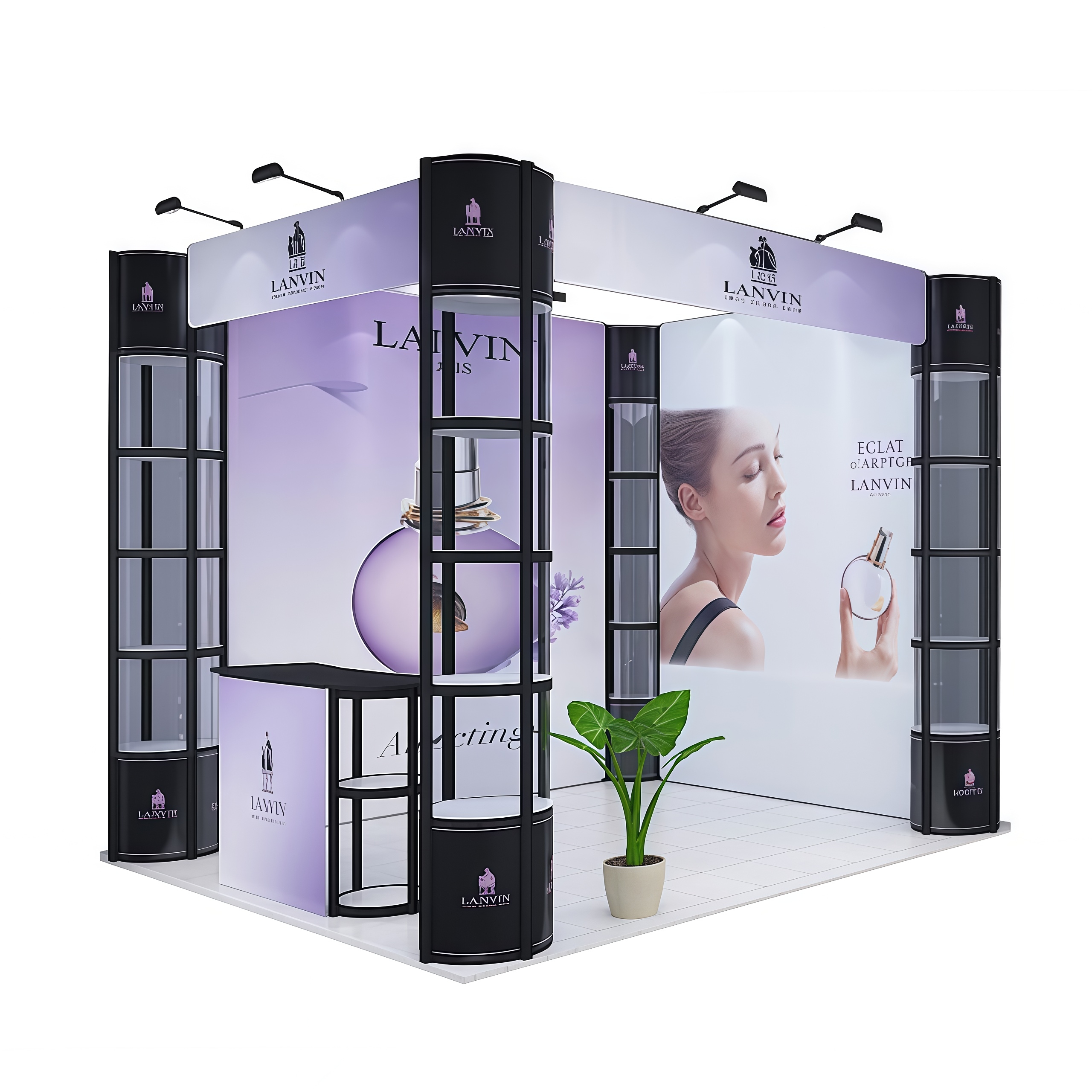 10ft*10ft Booth Stand E01B4