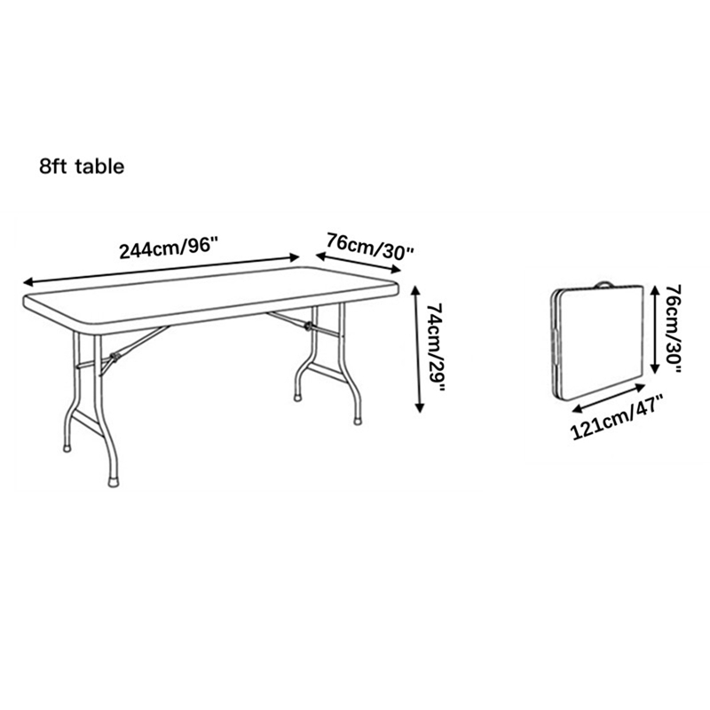 8ft Table Throw E03I2