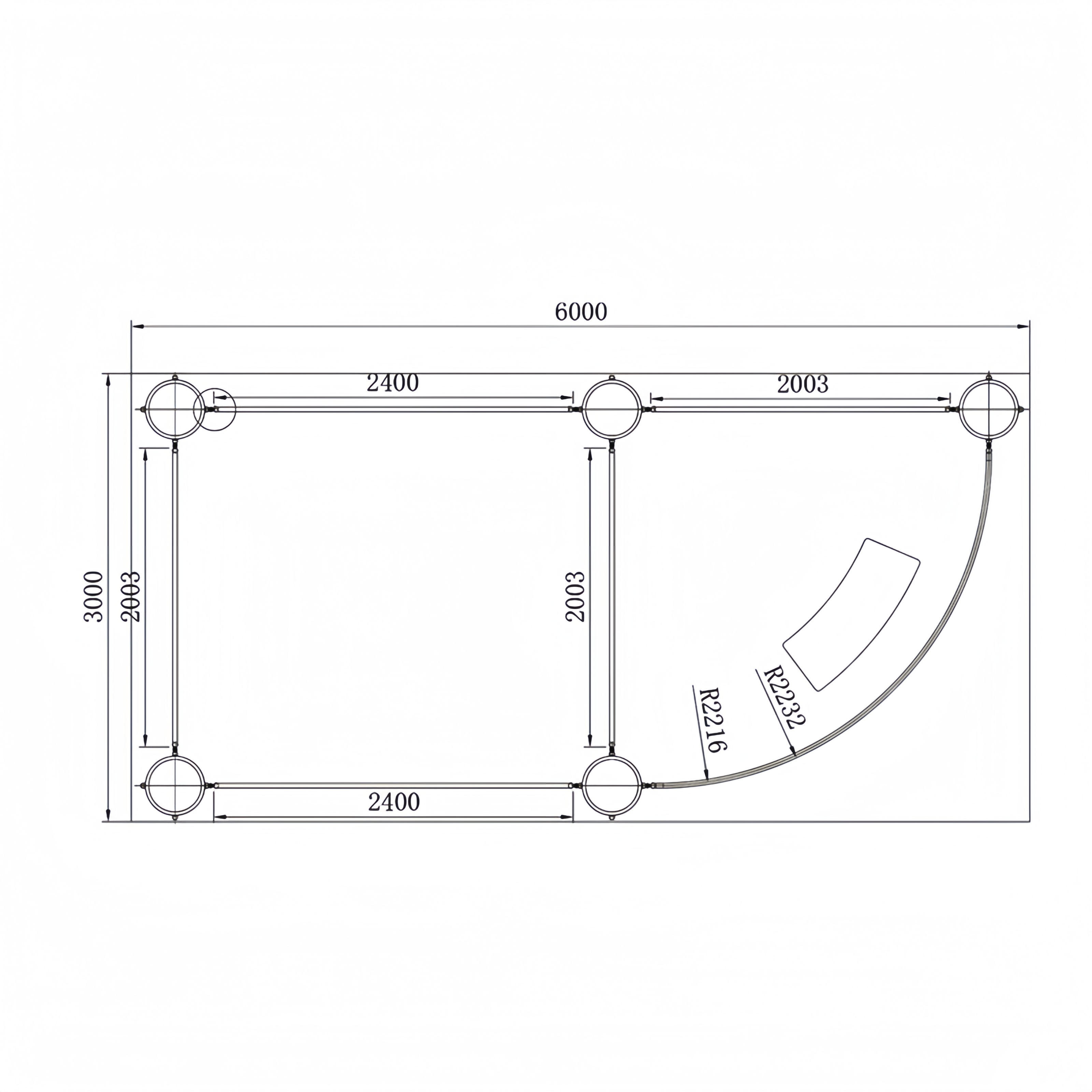 20ft*10ft Expo Booth E01B10
