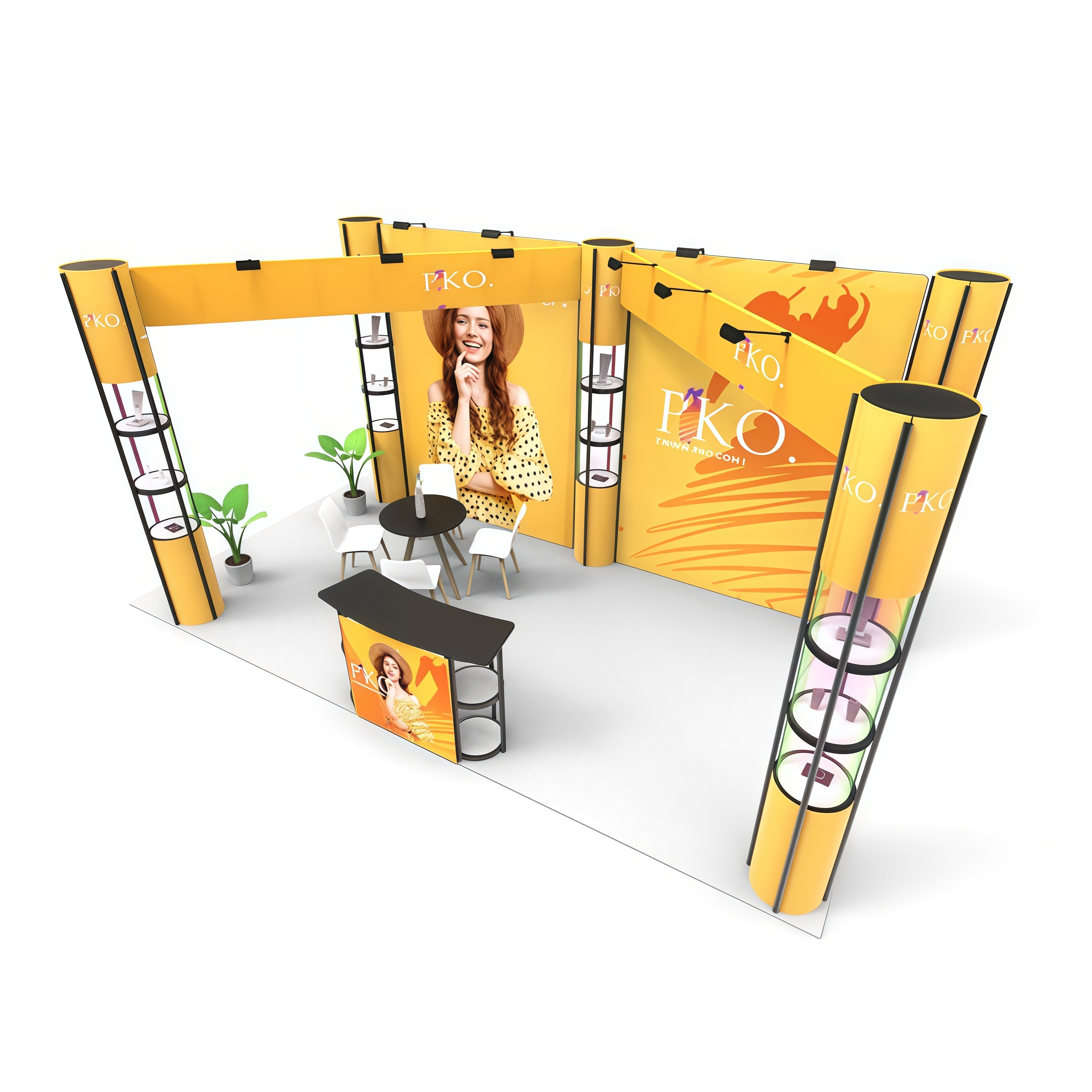 20ft*10ft Modular Booth E01B9