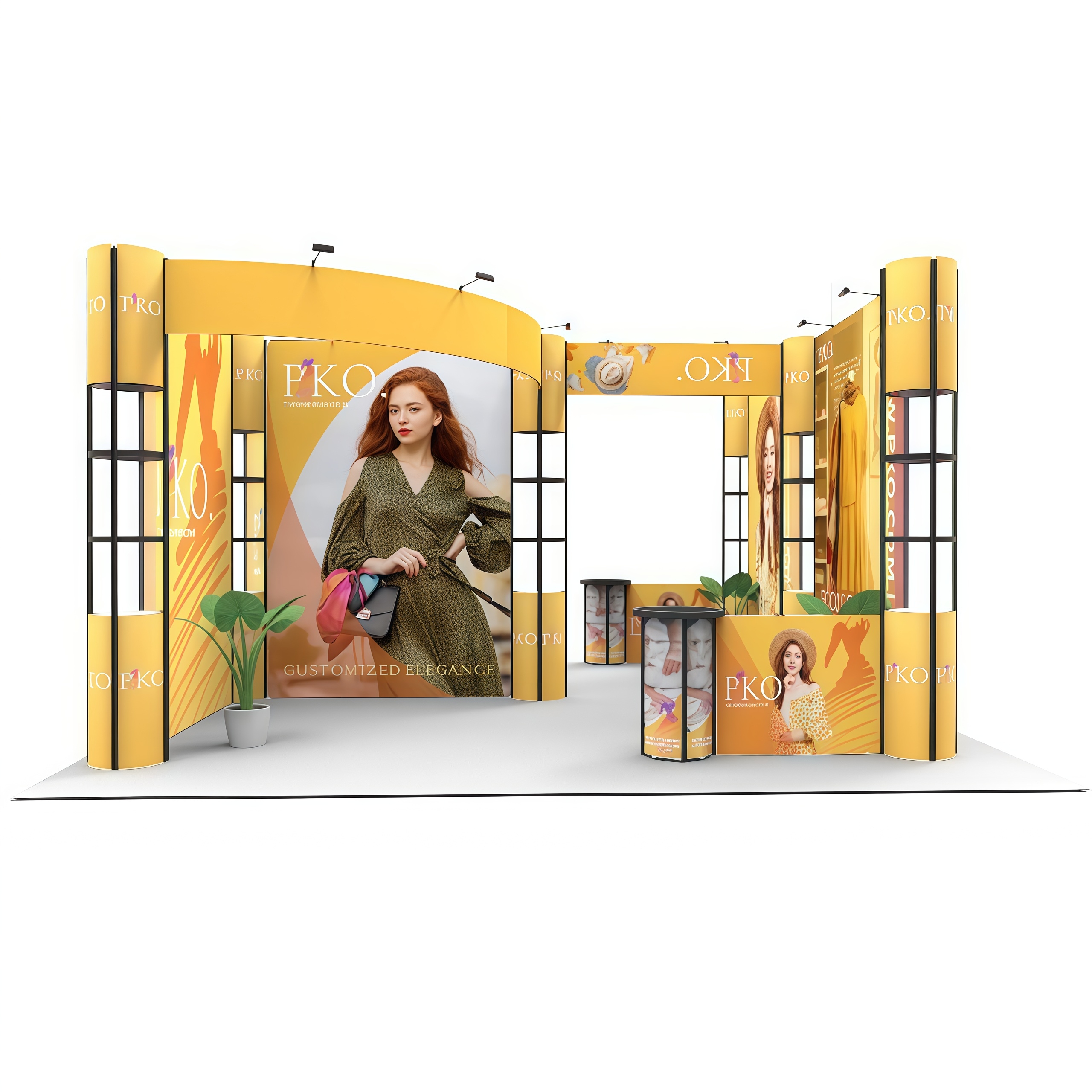 20ft*20ft Exhibit Booth E01B13