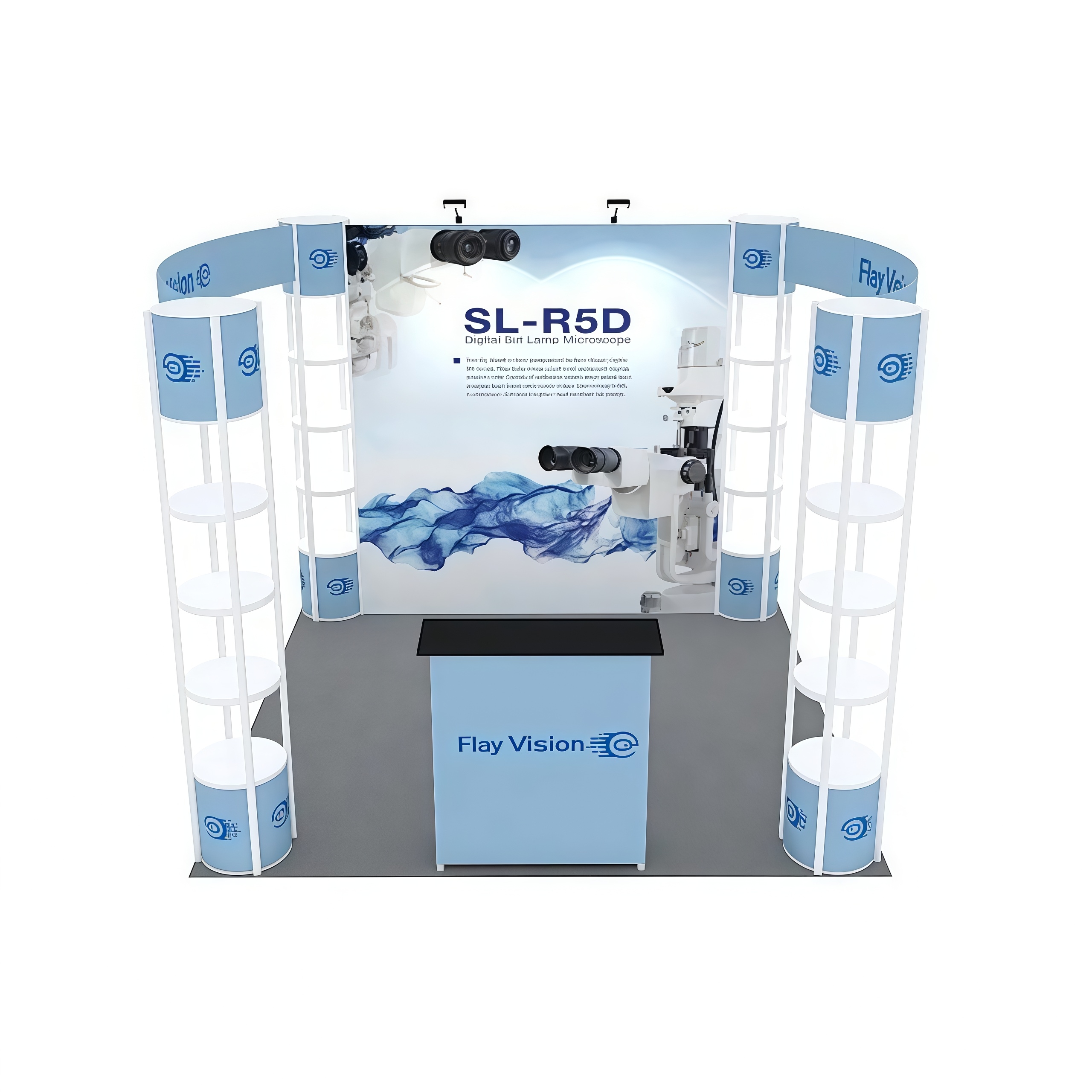 10x10 Collapsible Booth E01B14