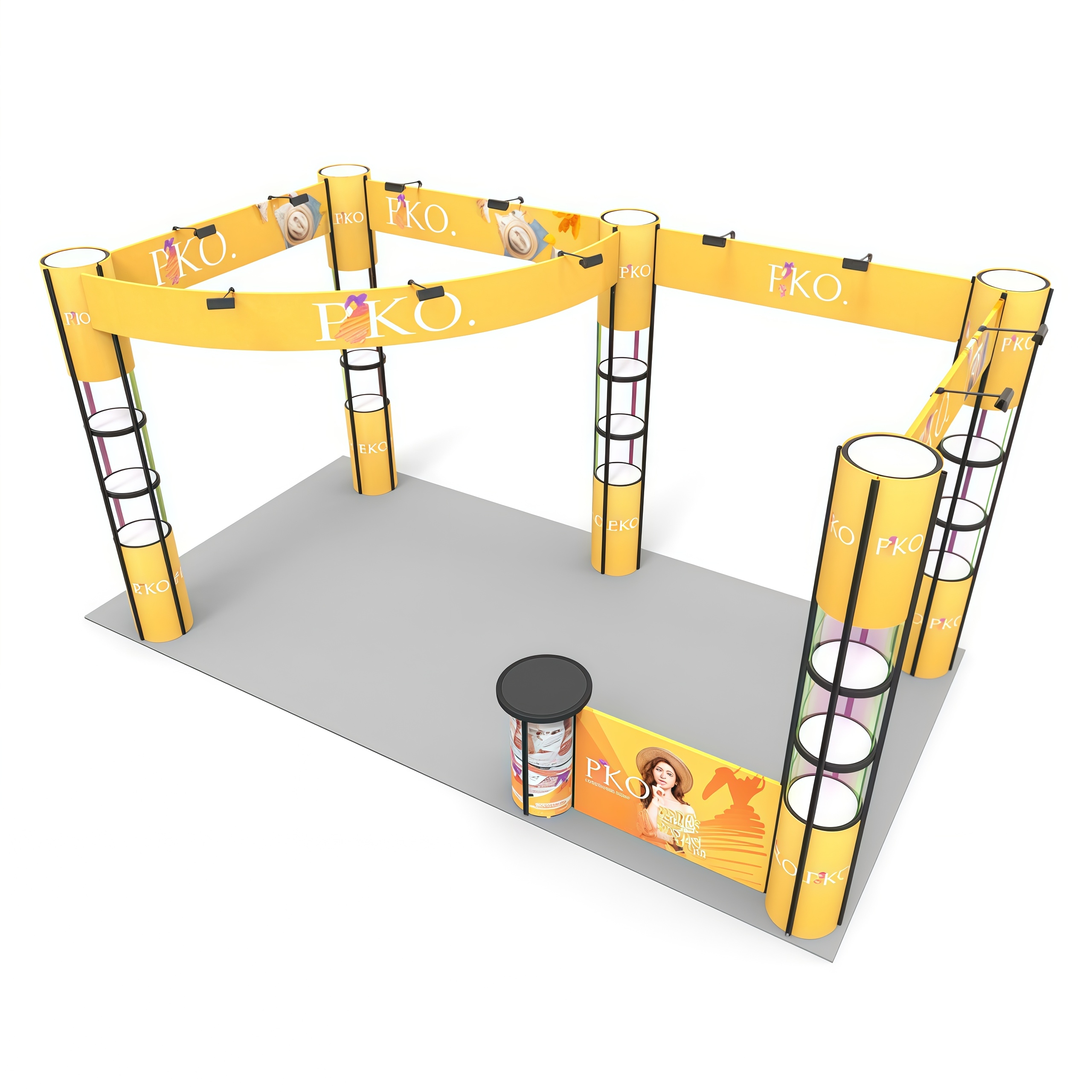 20ft*10ft Booth Display E01B11