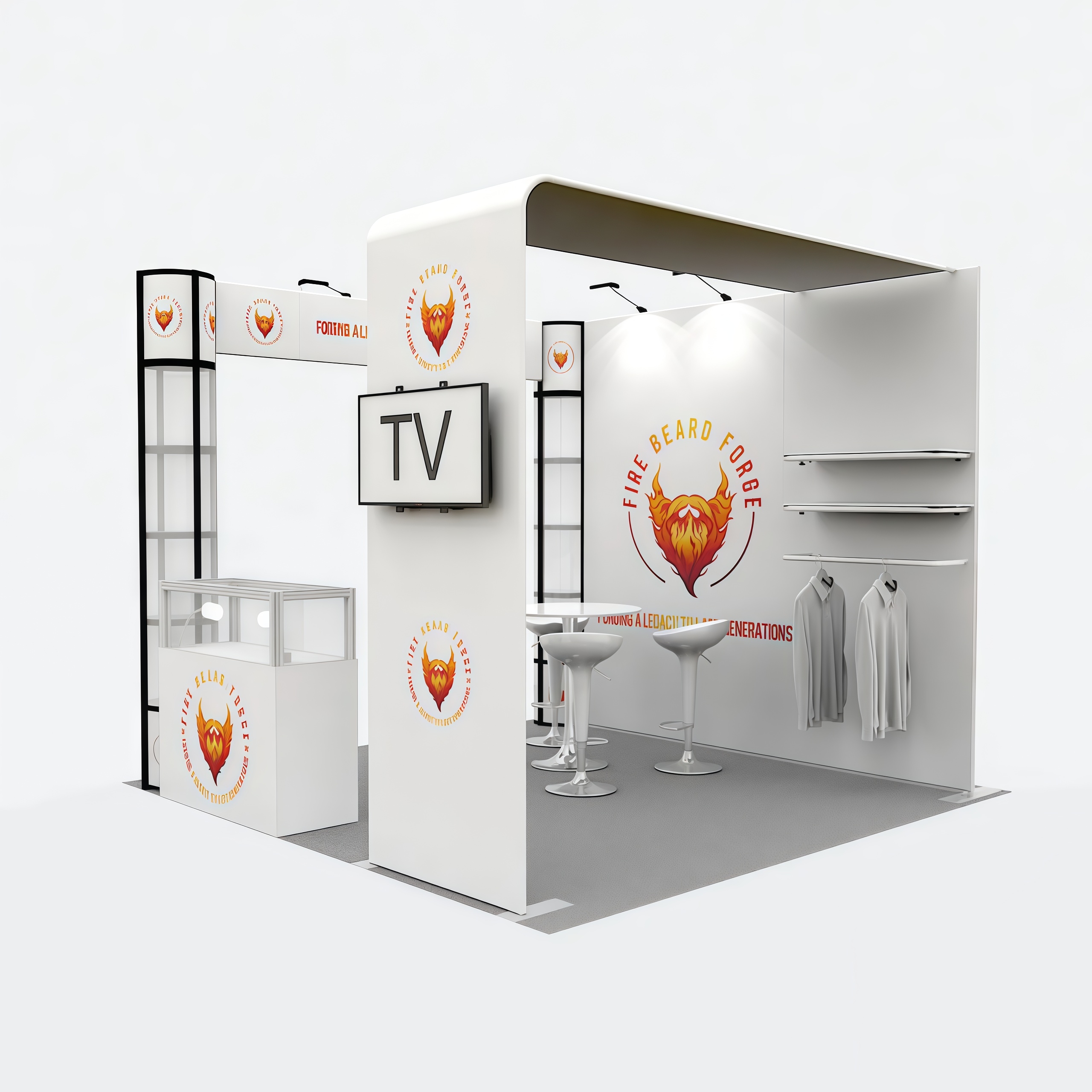 10x10 Custom Display E01B17