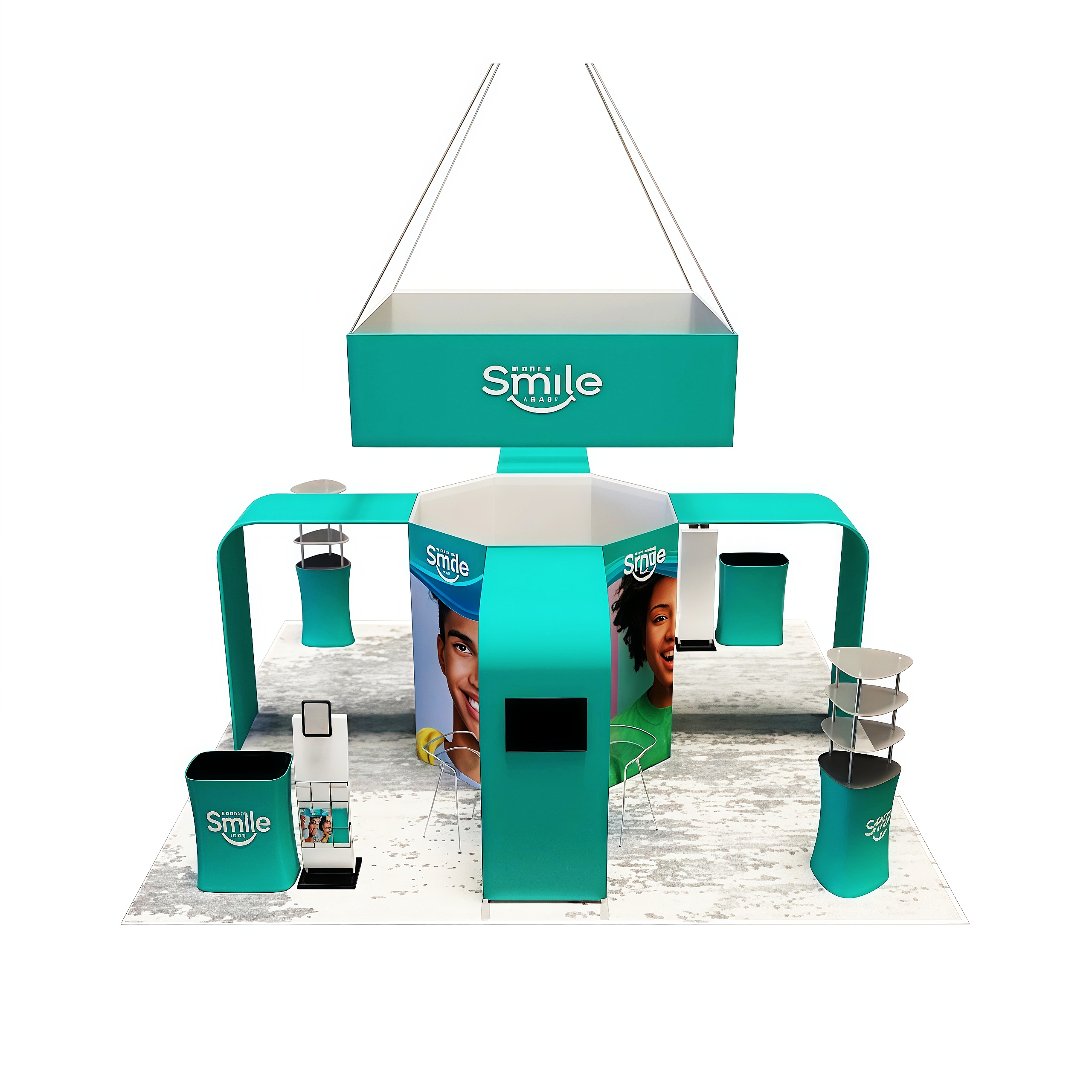 20x20 Island Booth E01C3-12