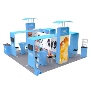 20x20 Trade Show Display E01C3-9