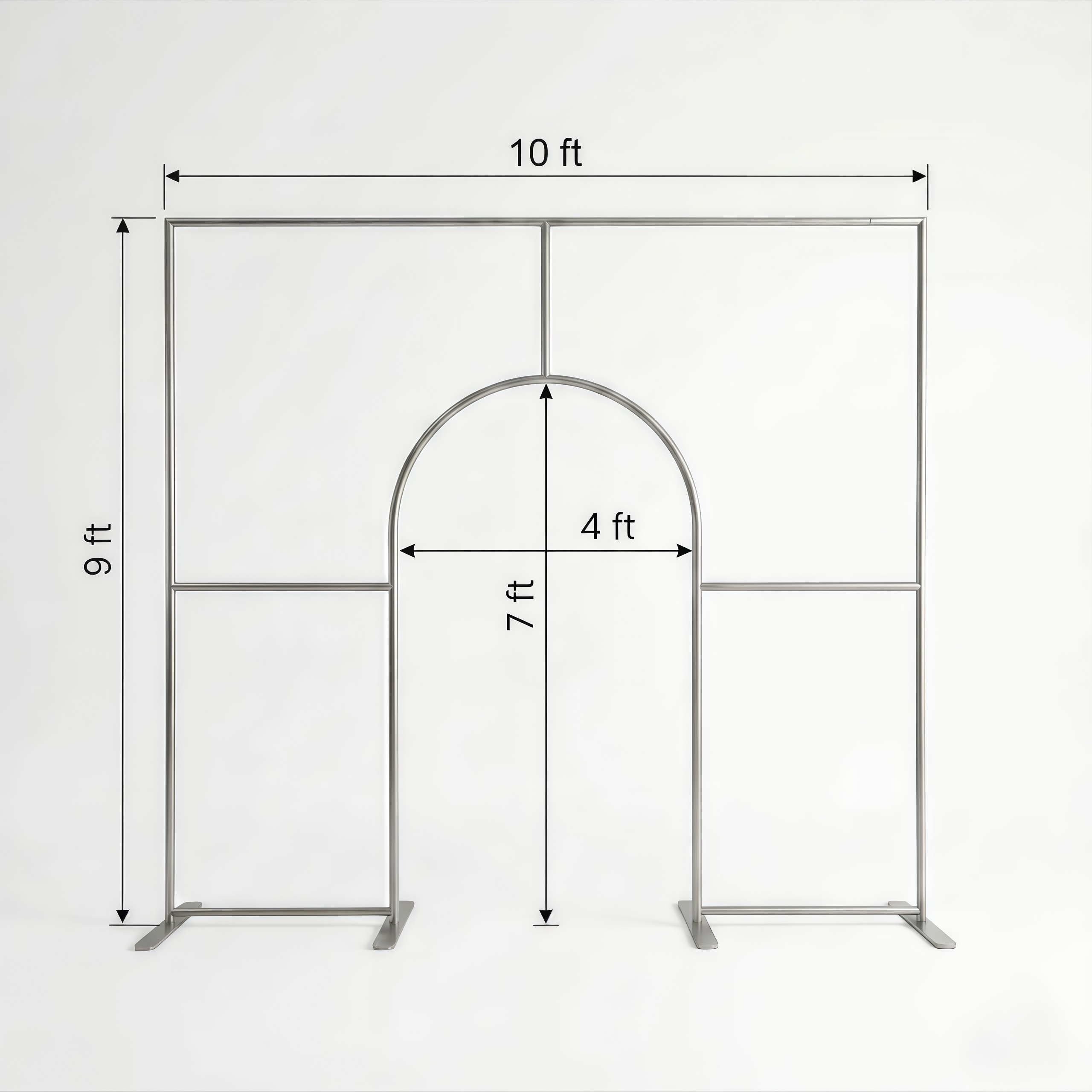N Shape Arch Banner E03A12