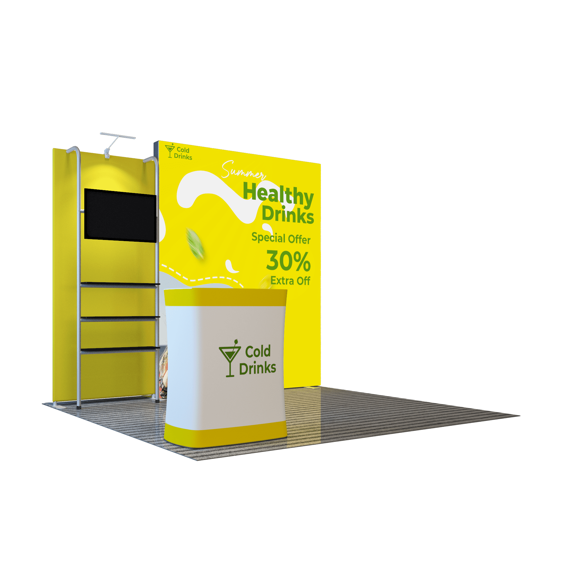 10ft Trade Show Backlit E01C1-59
