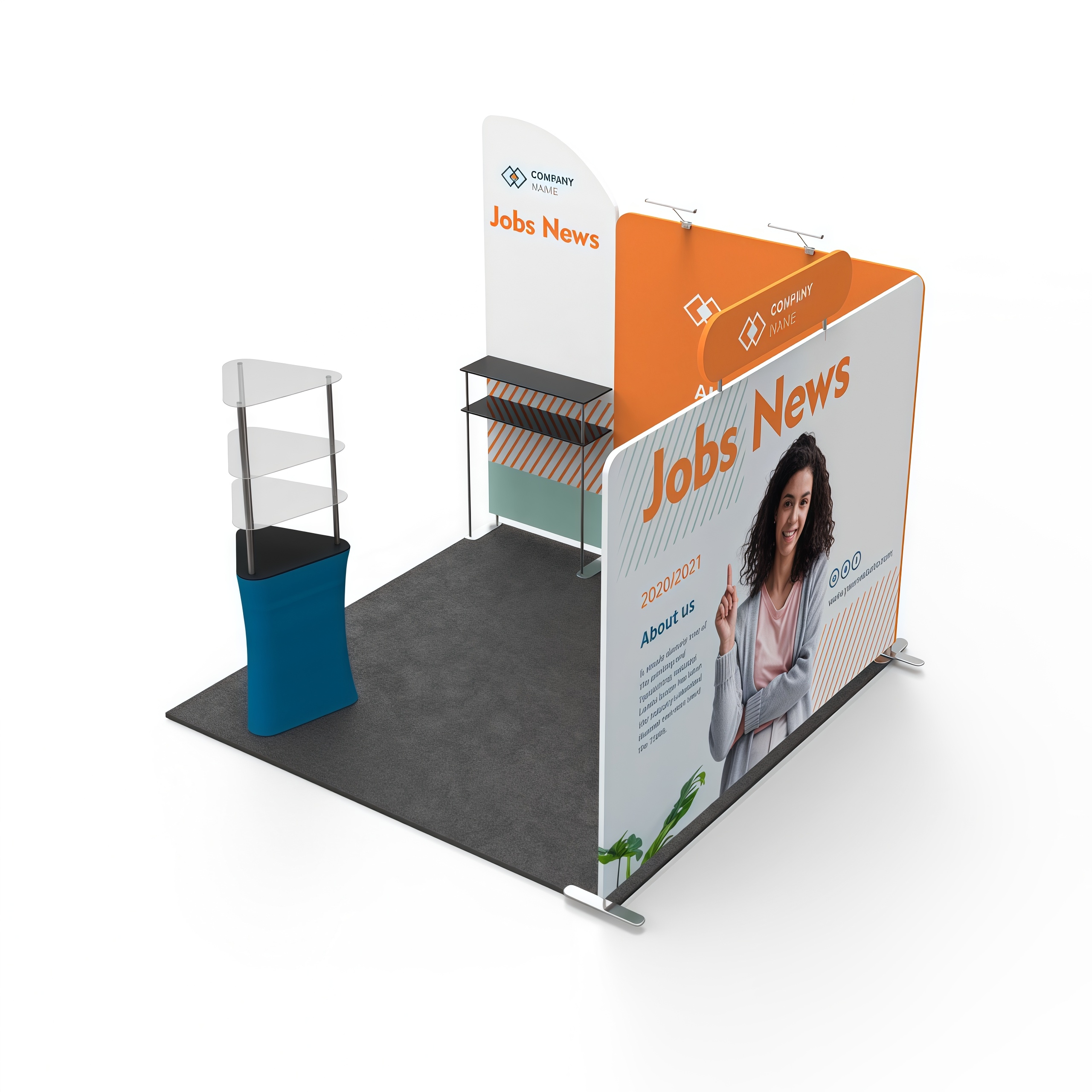 10x10FT Panel Booth E01C1-31