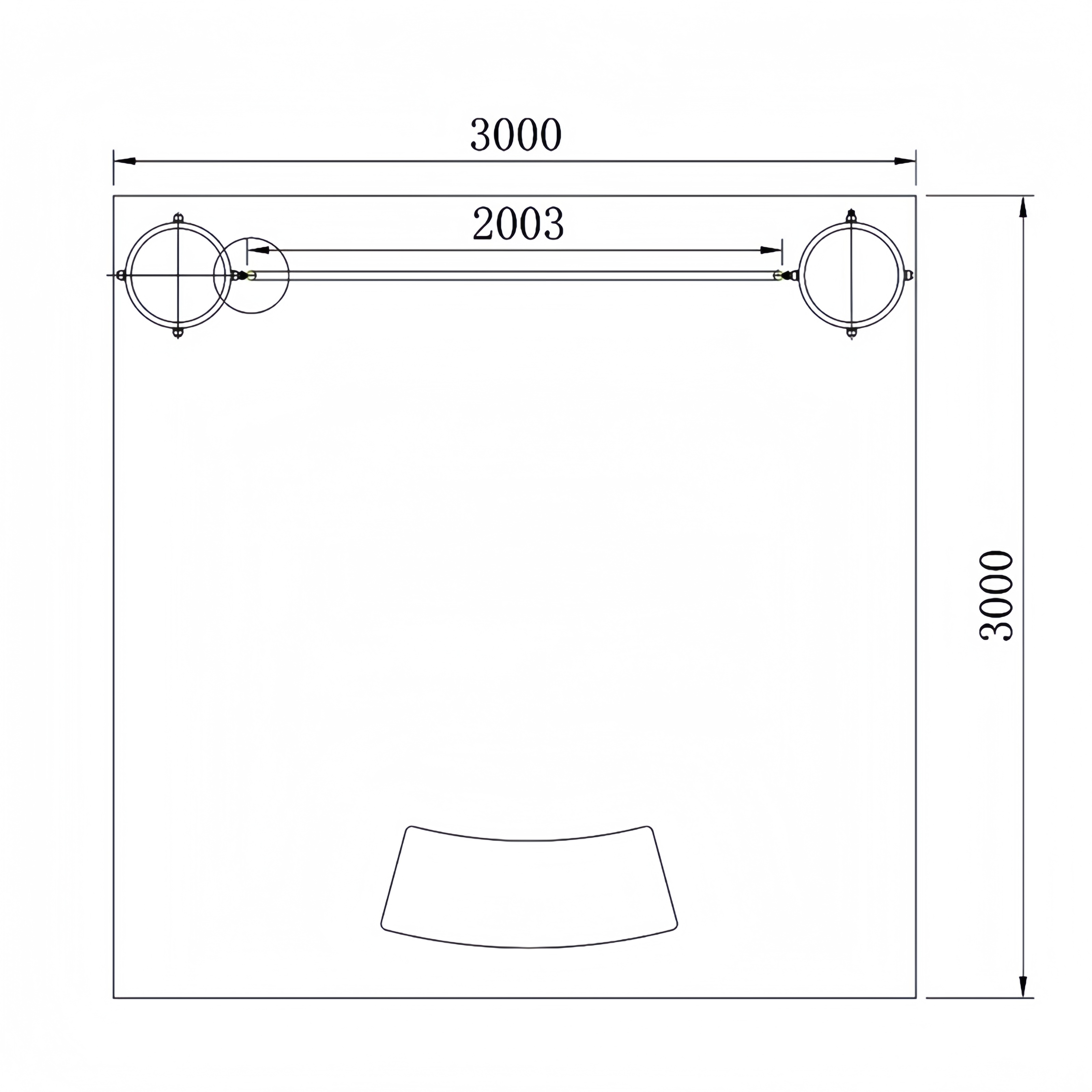 10ft*10ft Single Booth E01B5