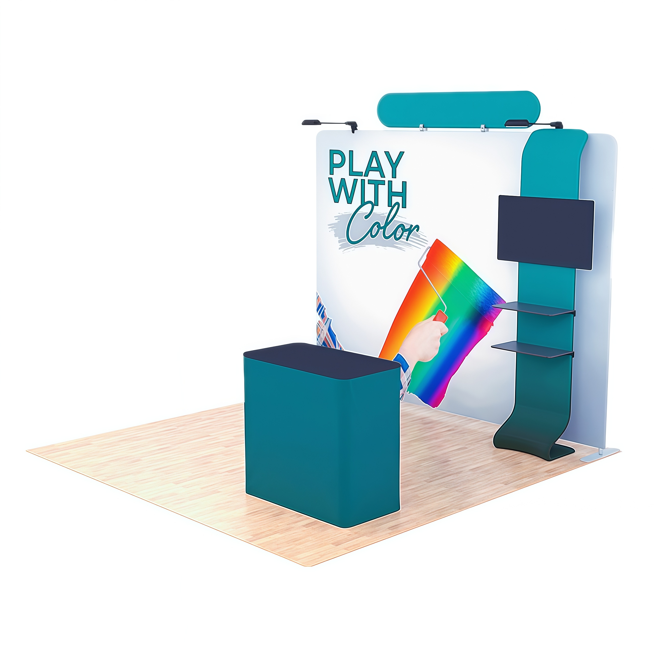 10x10 Booth Signage E01C1-48